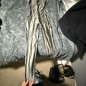 Women's Gray skims Jumpsuit